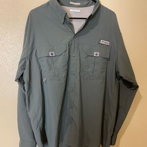 Columbia Men's Green Shirt Jacket